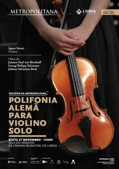 Polifonia Alemã para Violino Solo - Solistas da Metropolitana