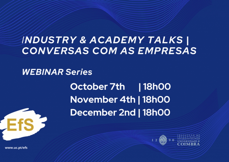 WEBINAR Series: Industry & academy talks | Conversas com as empresas