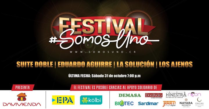 Festival #SomosUno 31 de octubre 2020