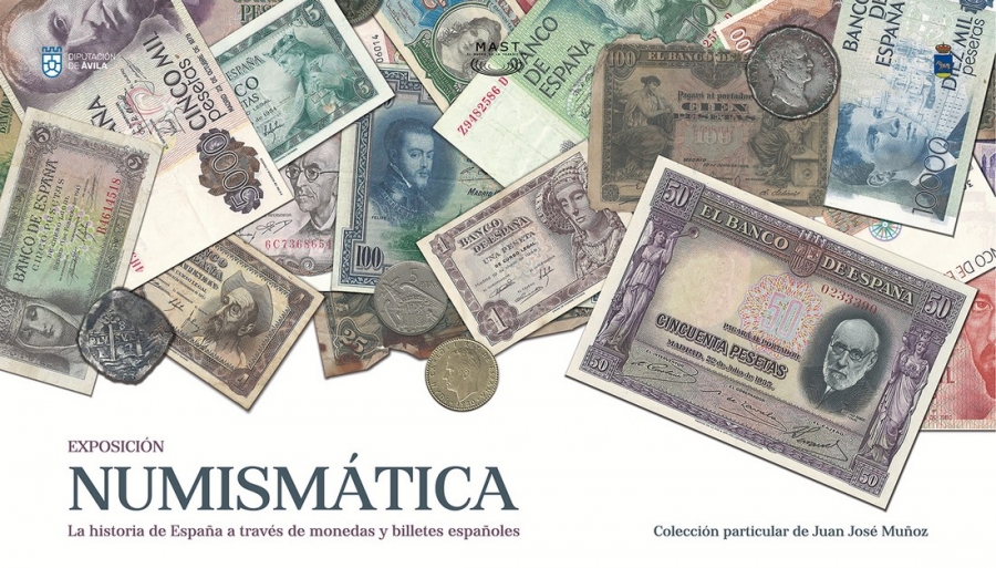 Exposición numismática: 'Historia de España a través de monedas y billetes'