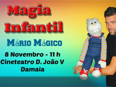 Mário Mágico | Espetáculo Magia Infantil