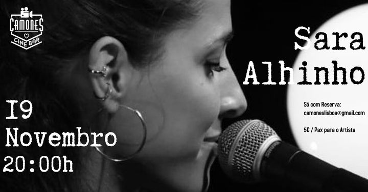 Sara Alhinho - ao vivo