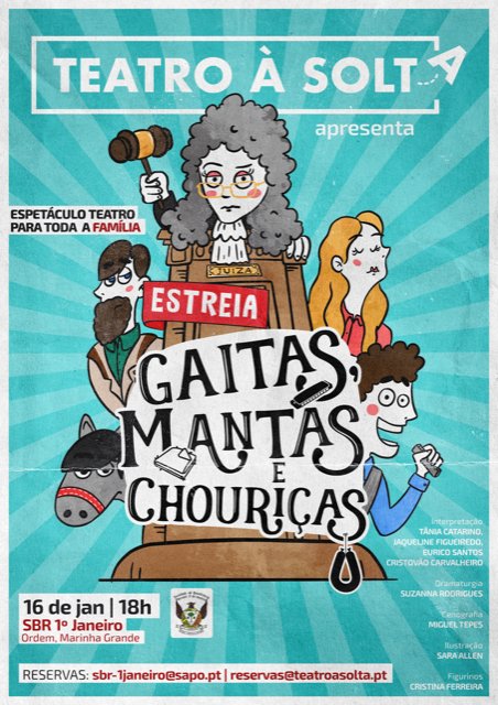 Teatro [ESTREIA] 'GAITAS, MANTAS E ...