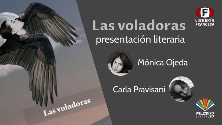 Las voladoras presentación literaria con Mónica Ojeda y Carla Pravisani