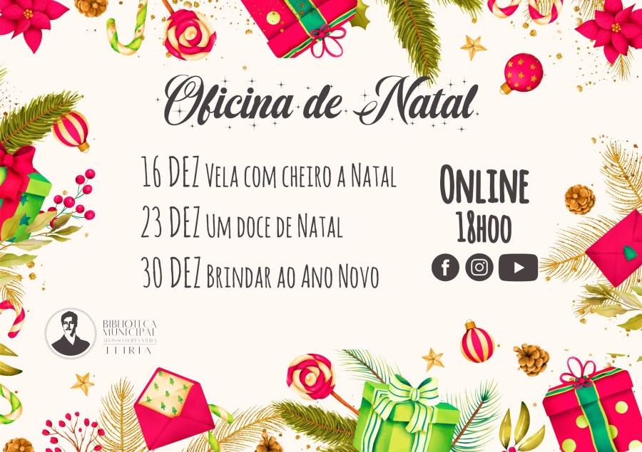 Oficina de Natal: online
