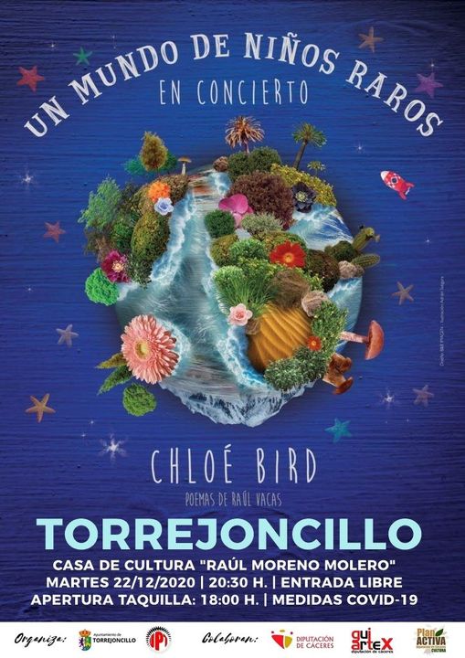Concierto de Chloé Bird 'Un mundo de niños raros' en Torrejoncillo