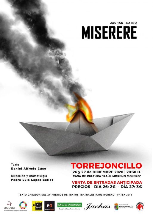 'Miserere' de Jachas Teatro, doble pase en Torrejoncillo