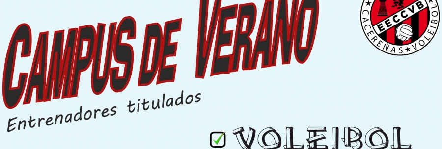 Campamento de Verano de Voleibol – Escuelas Cacereñas de Voleibol