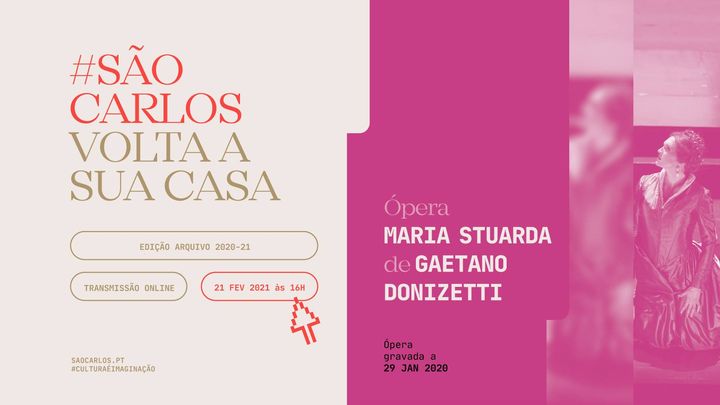 Ópera Maria Stuarda com Coro do Teatro Nacional de São Carlos e Orquestra Sinfónica Portuguesa