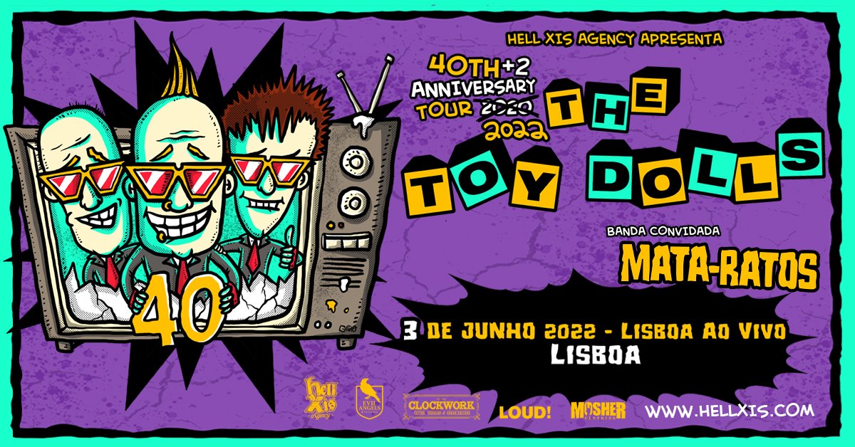 The Toy Dolls + Mata Ratos @ Lisboa Ao Vivo - Lisboa