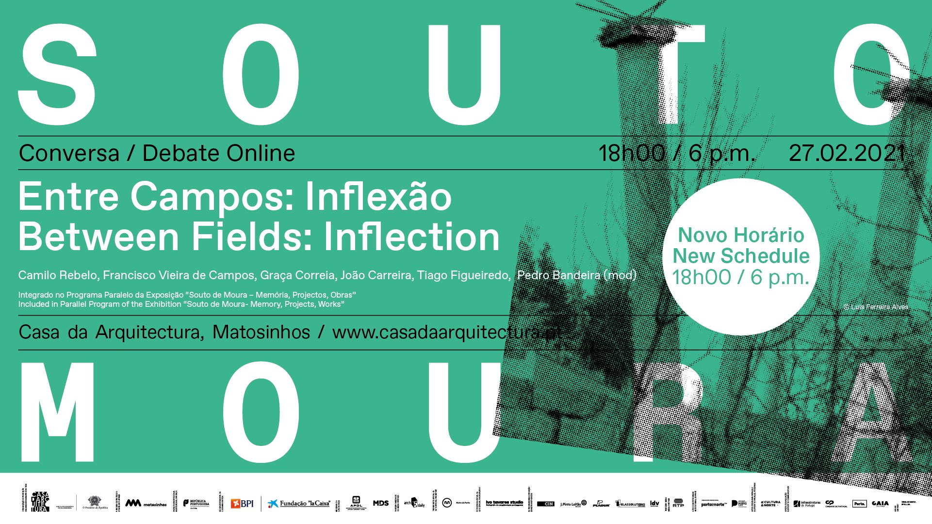 Conversa/Debate online 'Entre Campos: Inflexão' / 'Between Fields: Inflection'