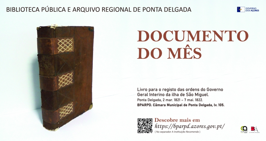 Documento do mês - Biblioteca Pública e Arquivo Regional de Ponta Delgada