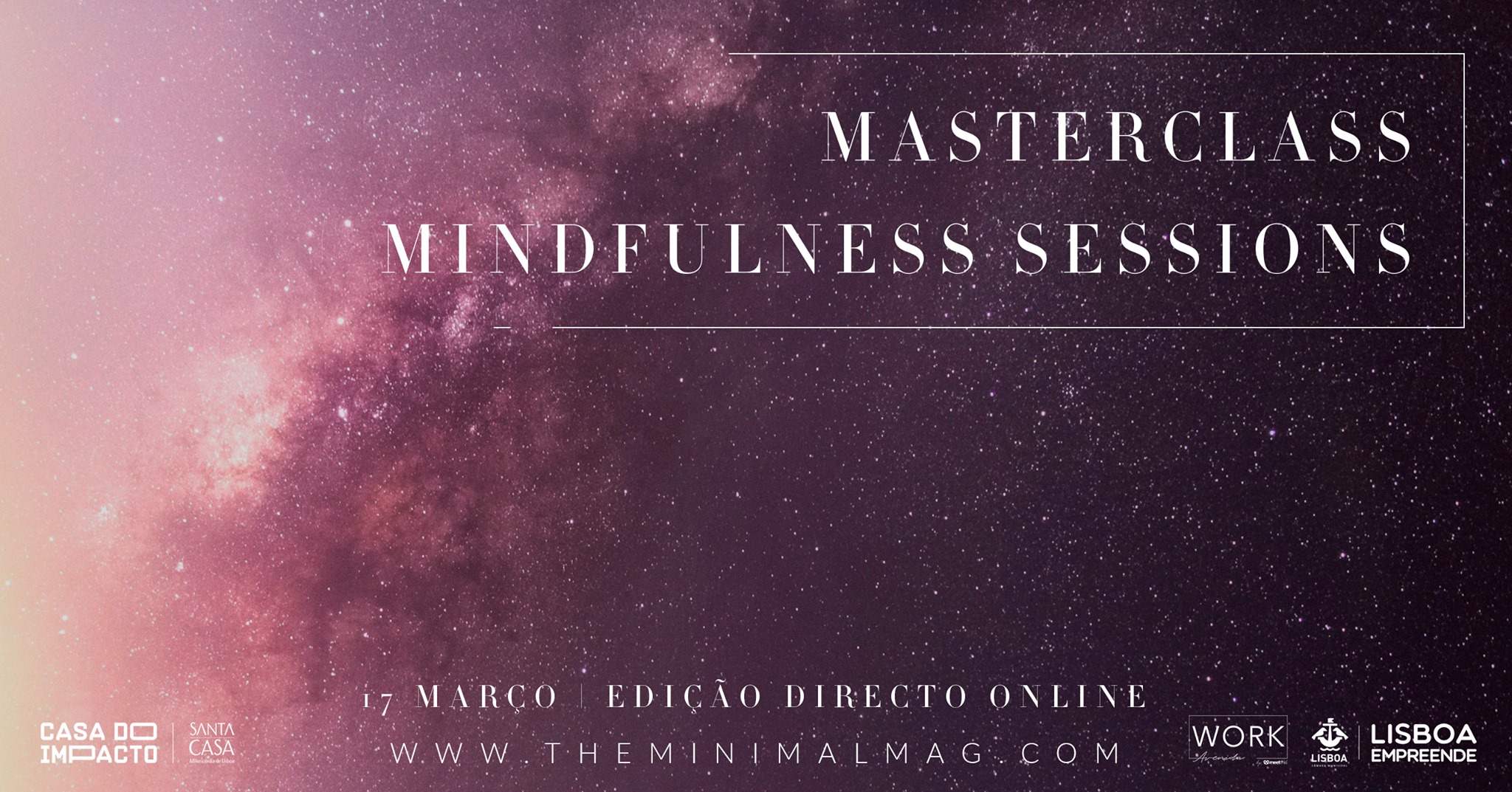 Mindfulness Sessions Masterclass | Experiência de Meditação Imersiva