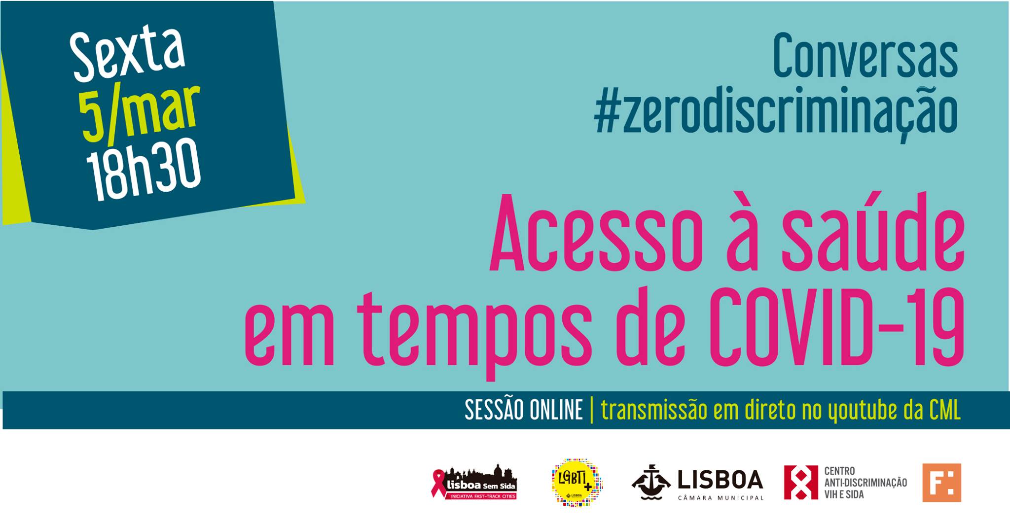 Conversa #zerodiscriminação: Acesso à saúde em tempos de COVID-19