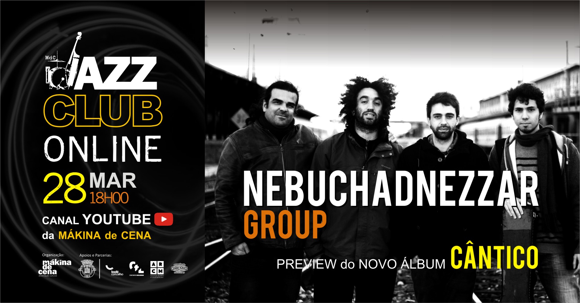 MdC Jazz Clube Online Sessions | Nebuchadnezzar Group