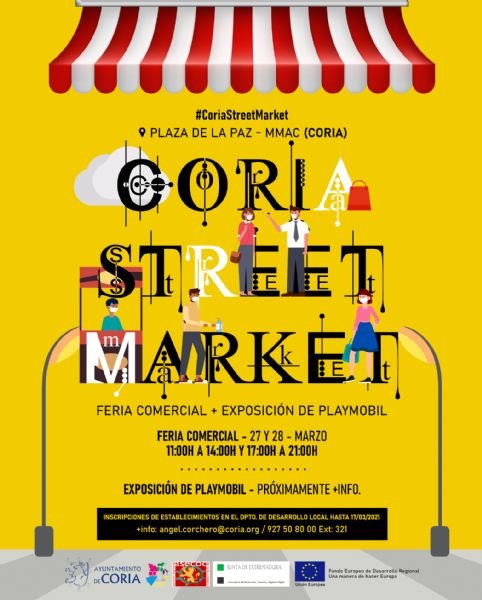 Inscripción a la I Feria Coria Street Market