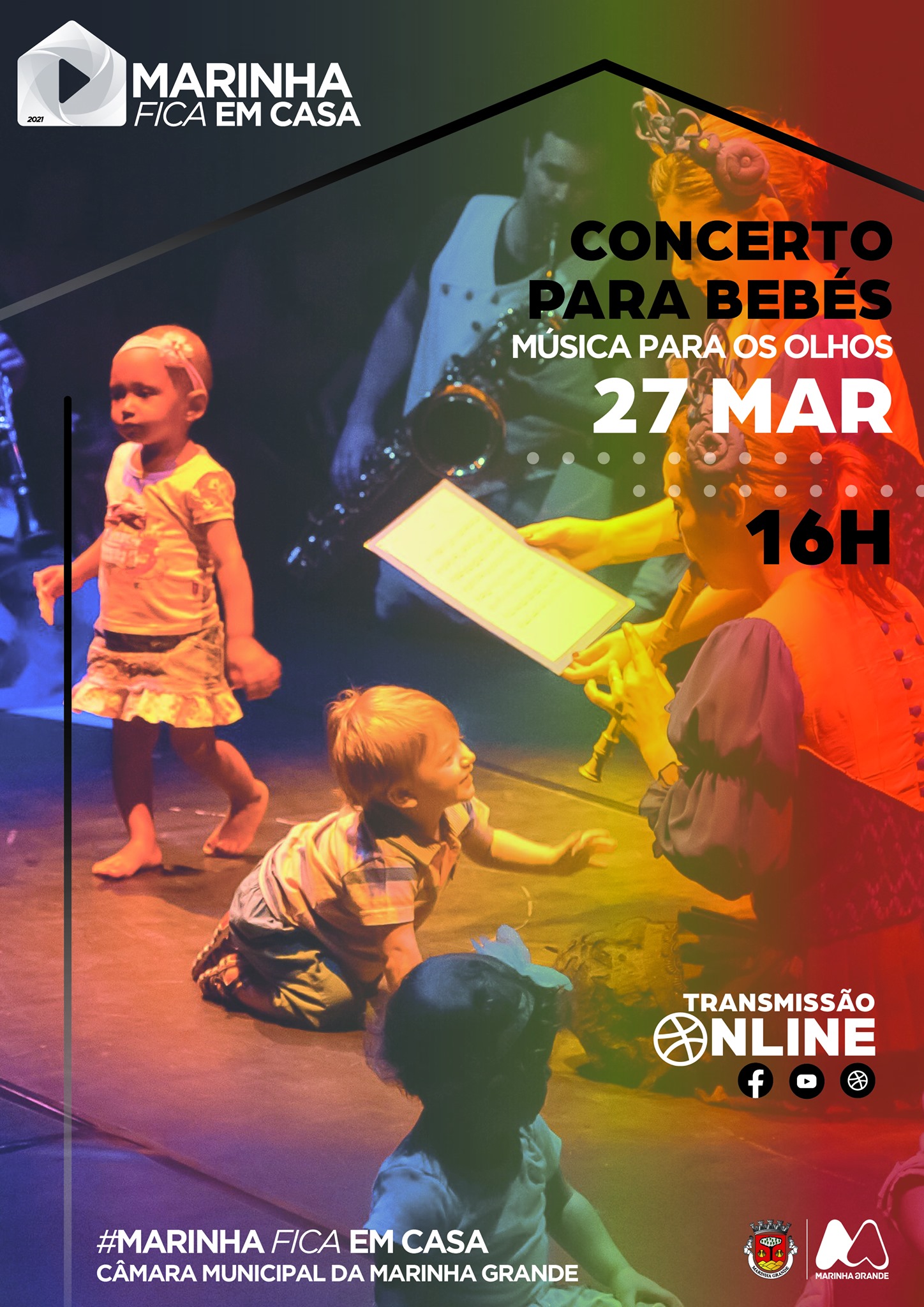 Concerto para Bebés em Casa - “Música para os Olhos” . #marinhaficaemcasa