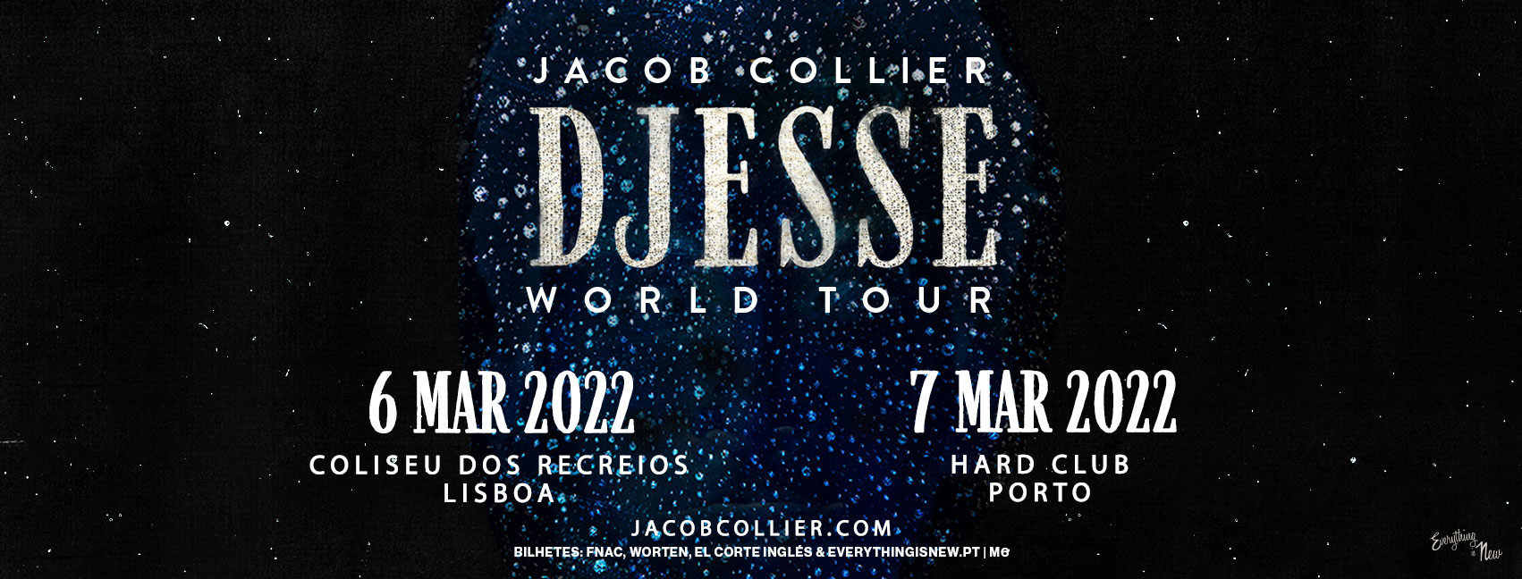 JACOB COLLIER // COLISEU DOS RECREIOS -  DJESSE WORLD TOUR SPRING 2022