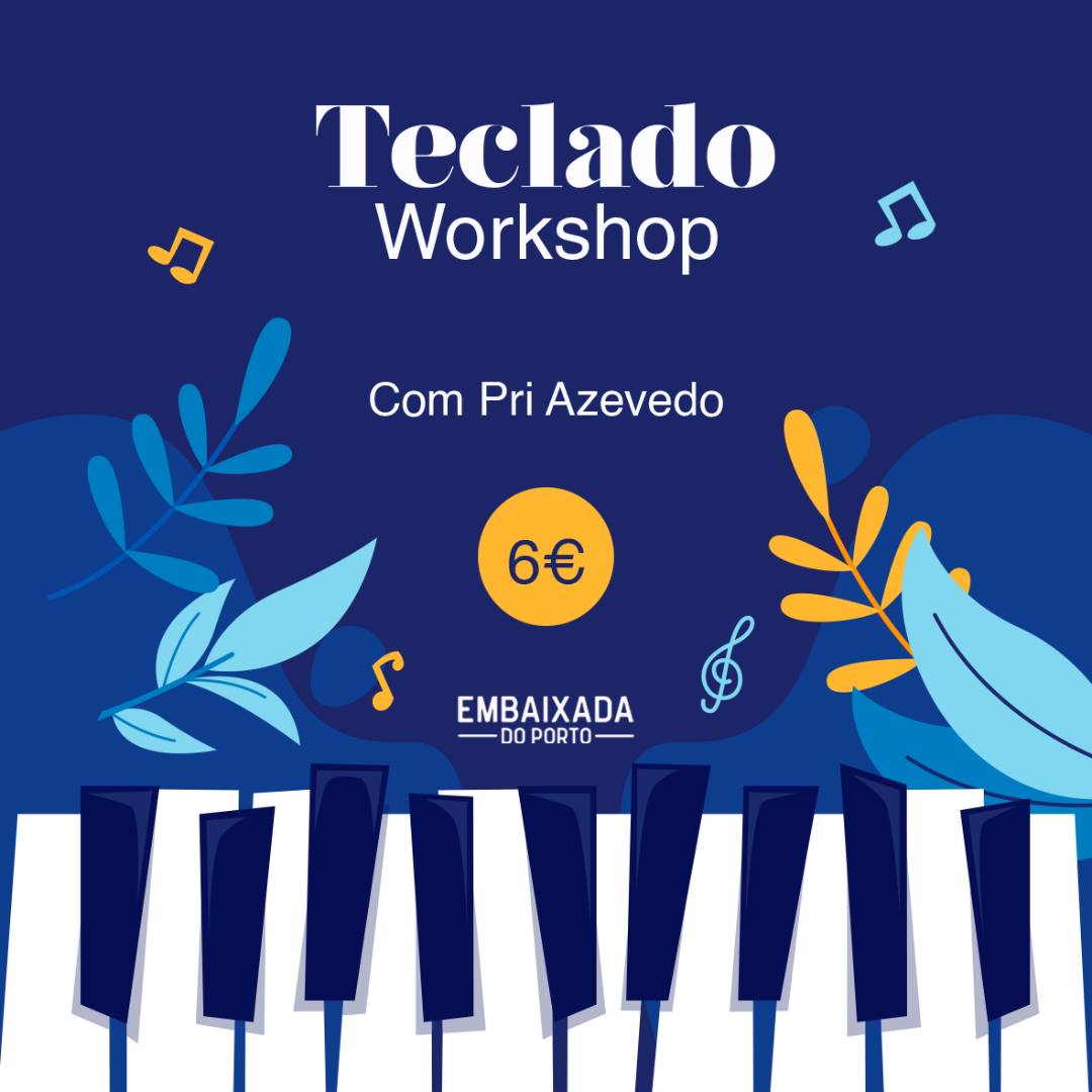 workshop de PIANO Groove com Pri Azevedo