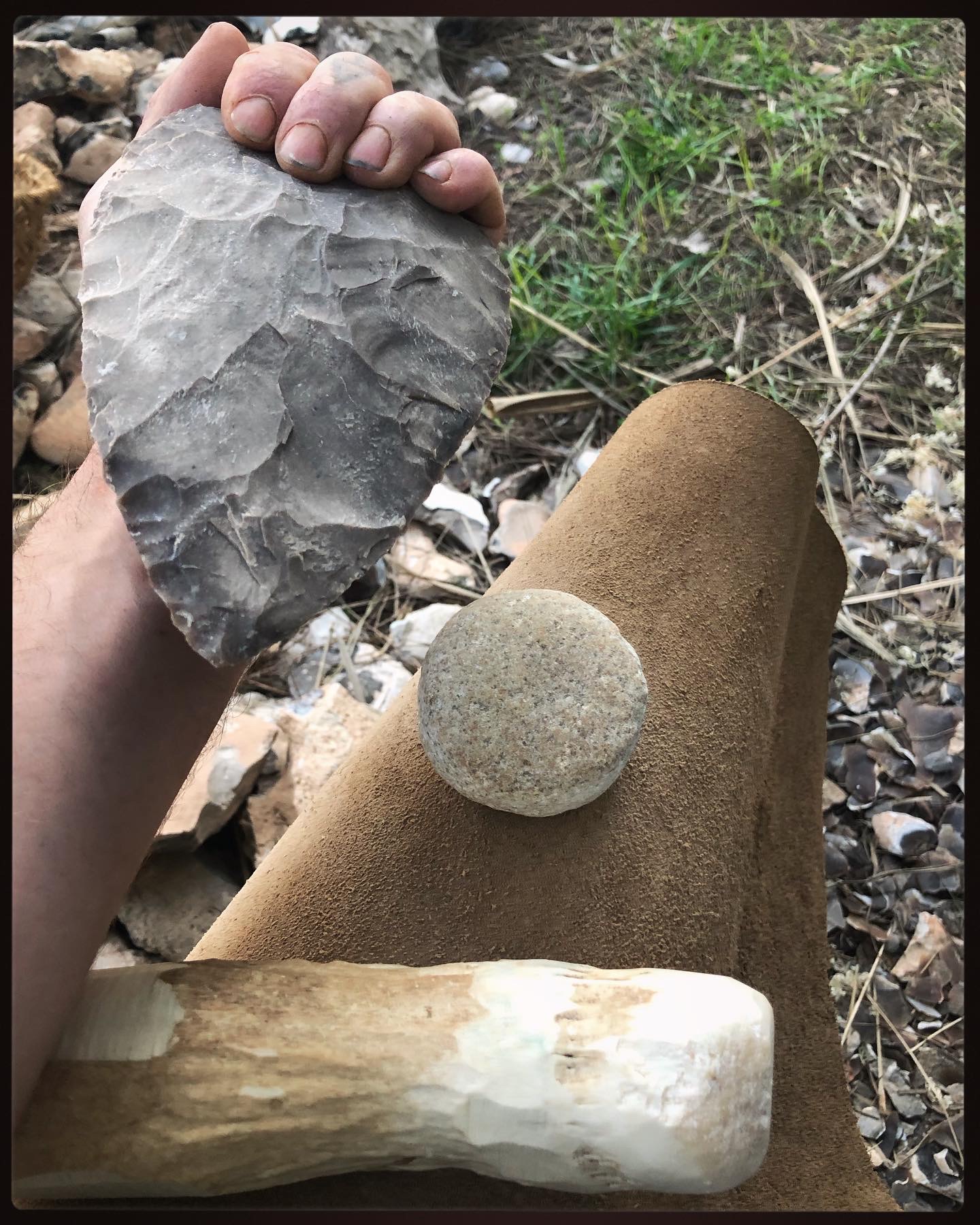 Talhe de Pedra: Workshop de Arqueologia Experimental