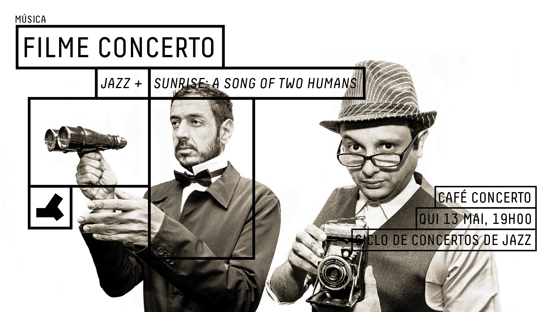 Filme Concerto - Jazz+ Ciclo de Concertos de Jazz - Nova Data