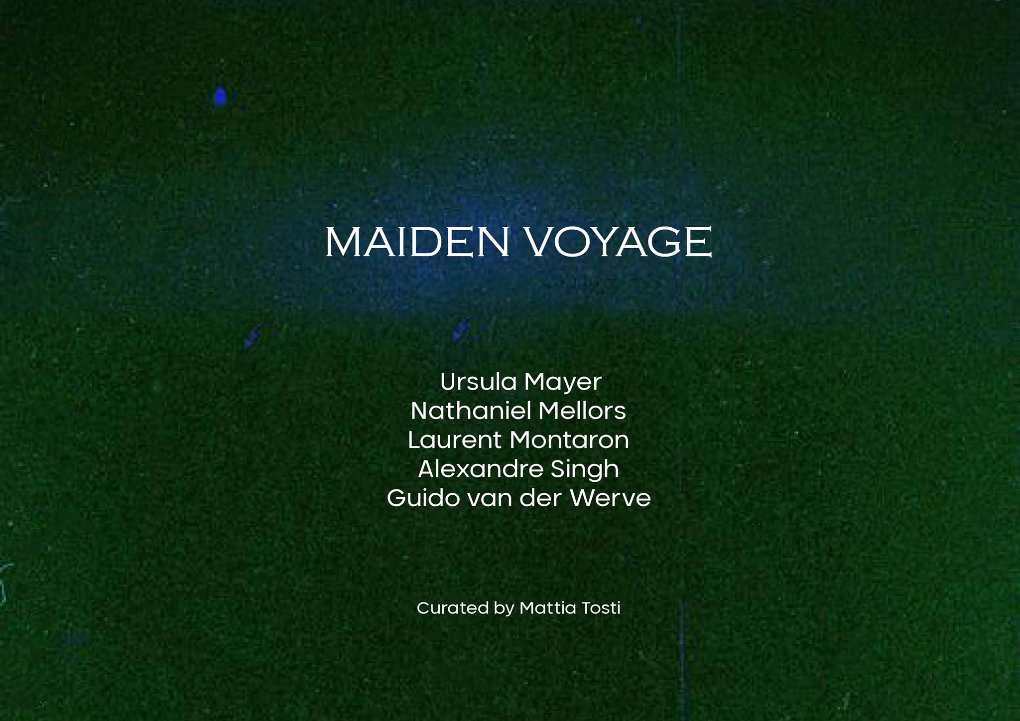 Opening | Maiden Voyage | MONITOR Lisbon