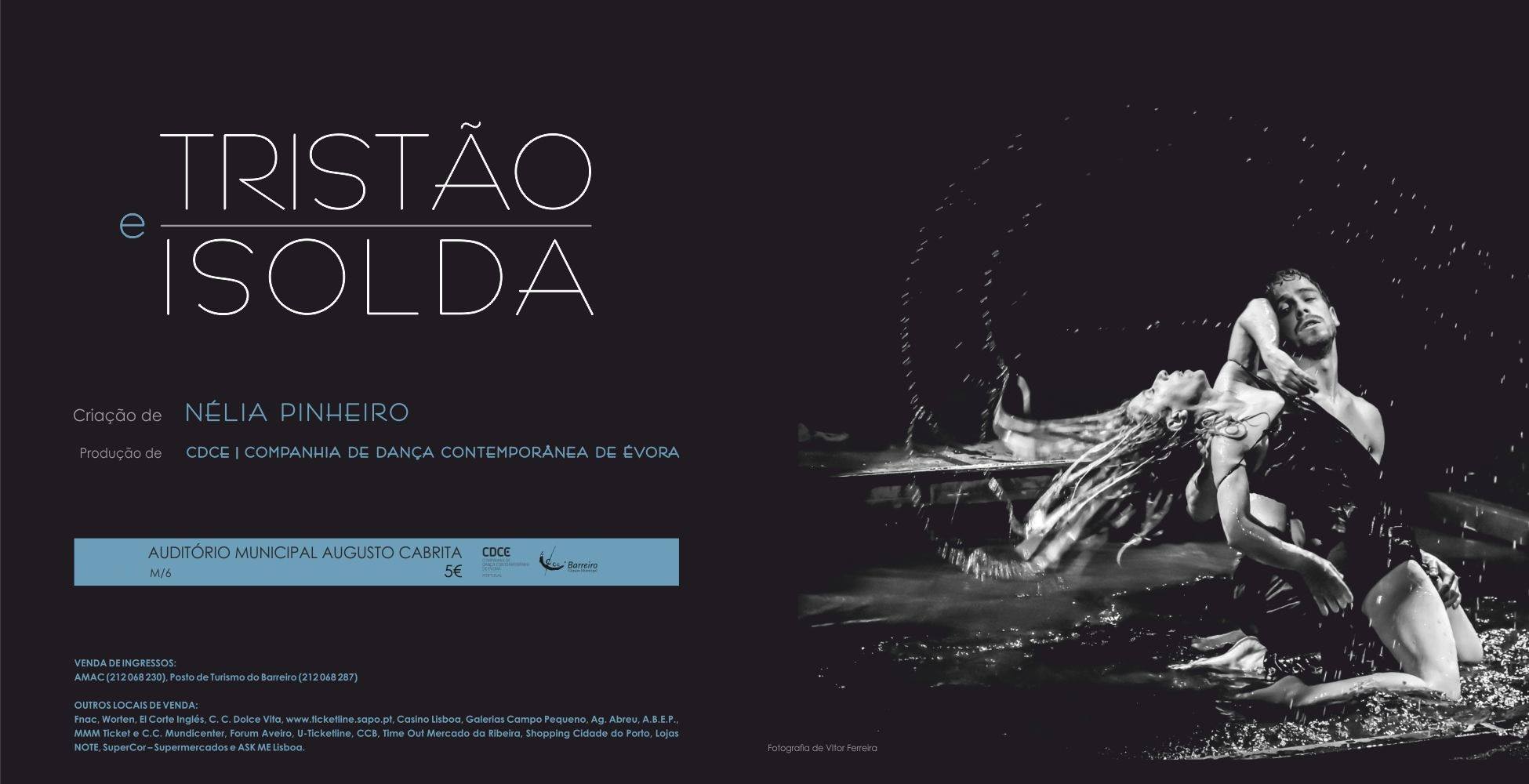 “Tristão e Isolda” – Criação: Nélia Pinheiro | CDCE – Companhia de Dança de Évora