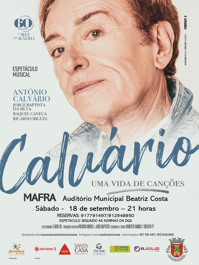 Espetáculo Musical 'Calvário - Uma Vida de Canções'