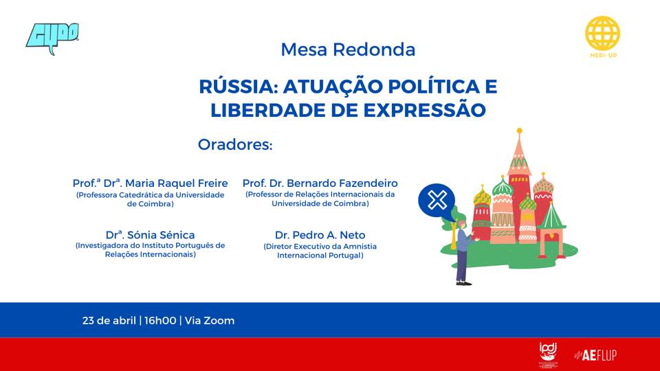 Mesa Redonda - Rússia: Atuação Política e Liberdade de Expressão.