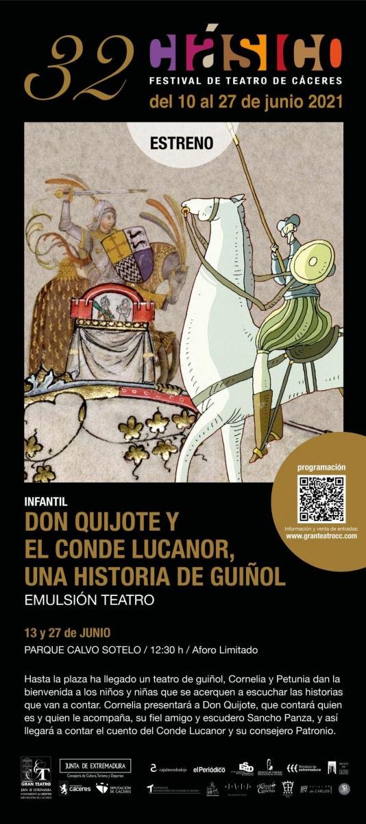 DON QUIJOTE Y EL CONDE LUCANOR, UNA HOSTORIA DE GUIÑOL
