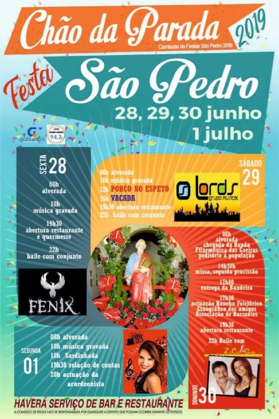 Festa de S. Pedro - Chão da Parada