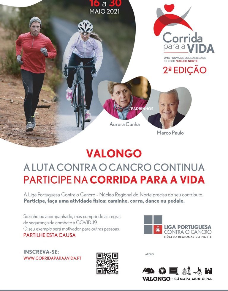 Liga Portuguesa Contra o Cancro promove 2.ª edição da 'Corrida para a Vida'