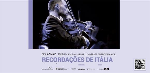 Concerto de música de câmara “Recordações de Itália”, pela Orquestra Clássica do Sul