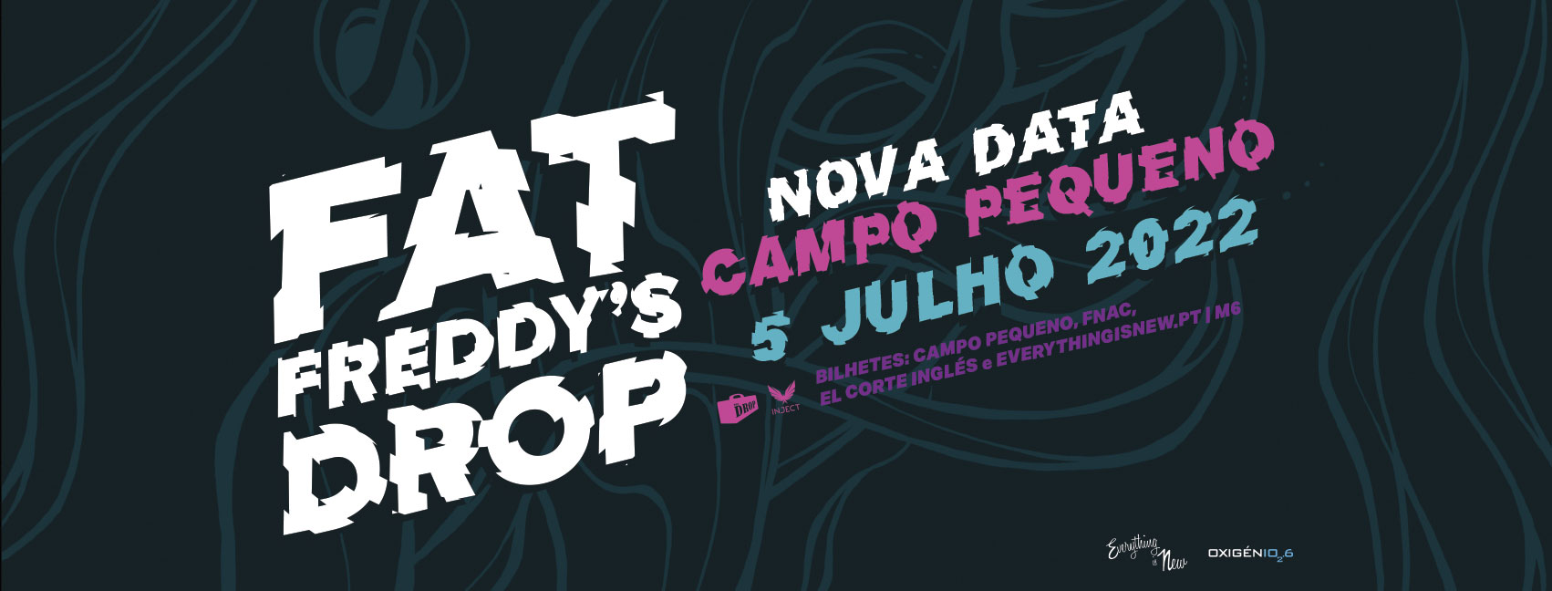 Nova Data: Fat Freddy's Drop // Campo Pequeno