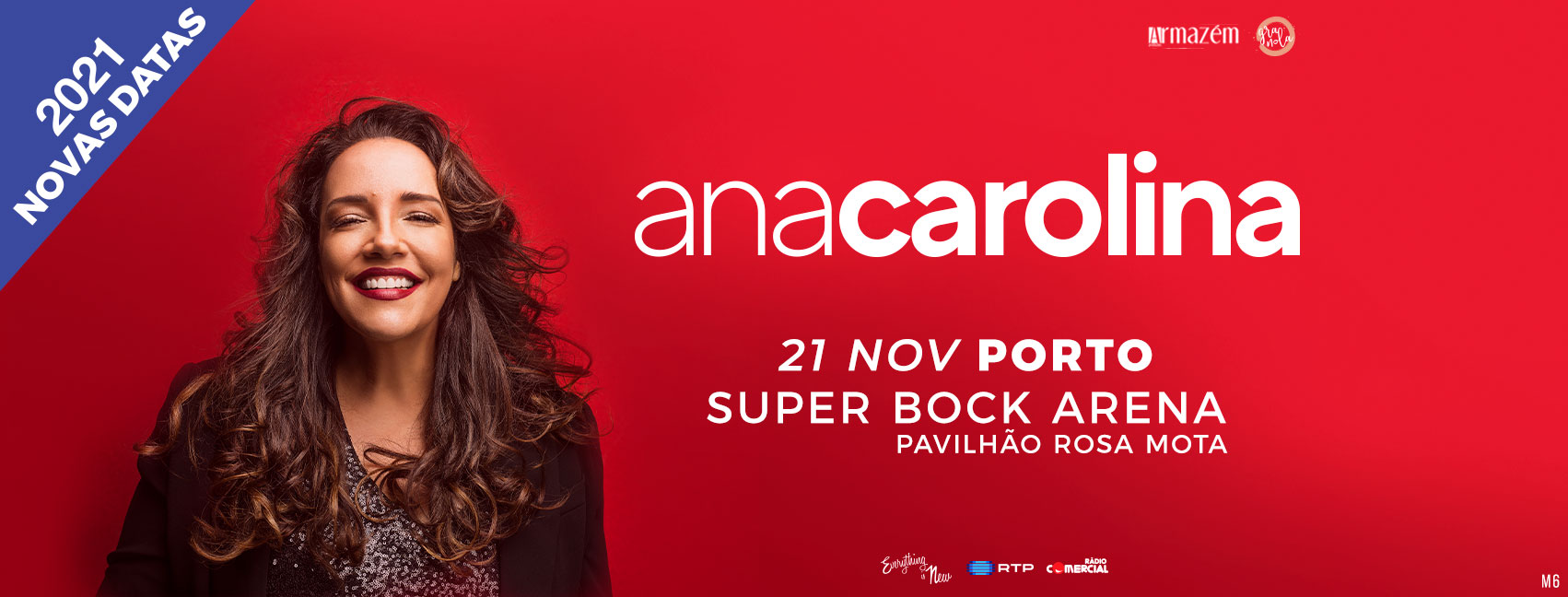 Nova Data: Ana Carolina // Super Bock Arena