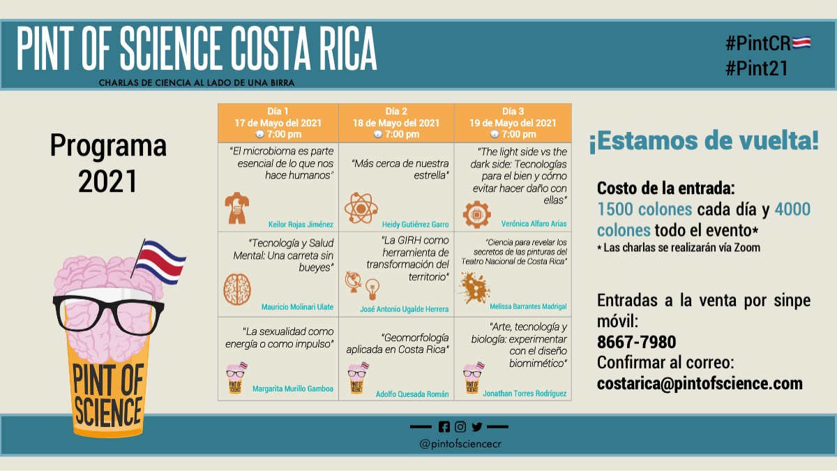 Pint of Science Costa Rica  2021
