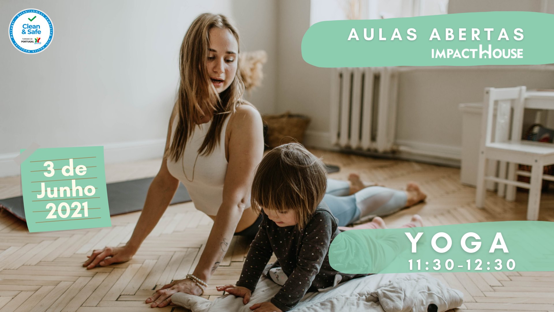 Aula Aberta - Yoga para famílias