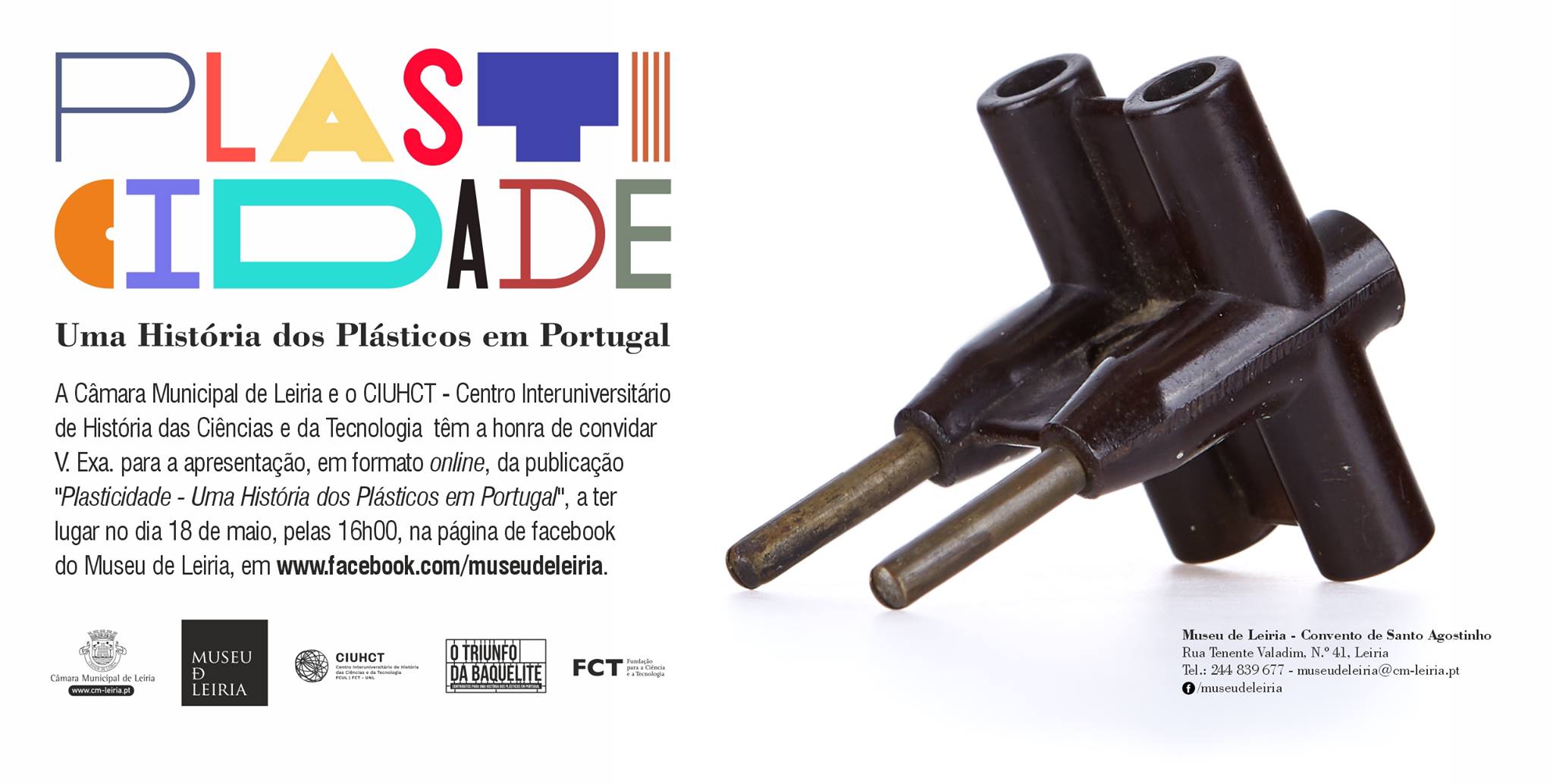 Apresentação online da publicação 'Plasticidade - Uma História dos Plásticos em Portugal'