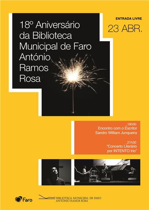 Aniversário da Biblioteca Municipal de Faro António Ramos Rosa