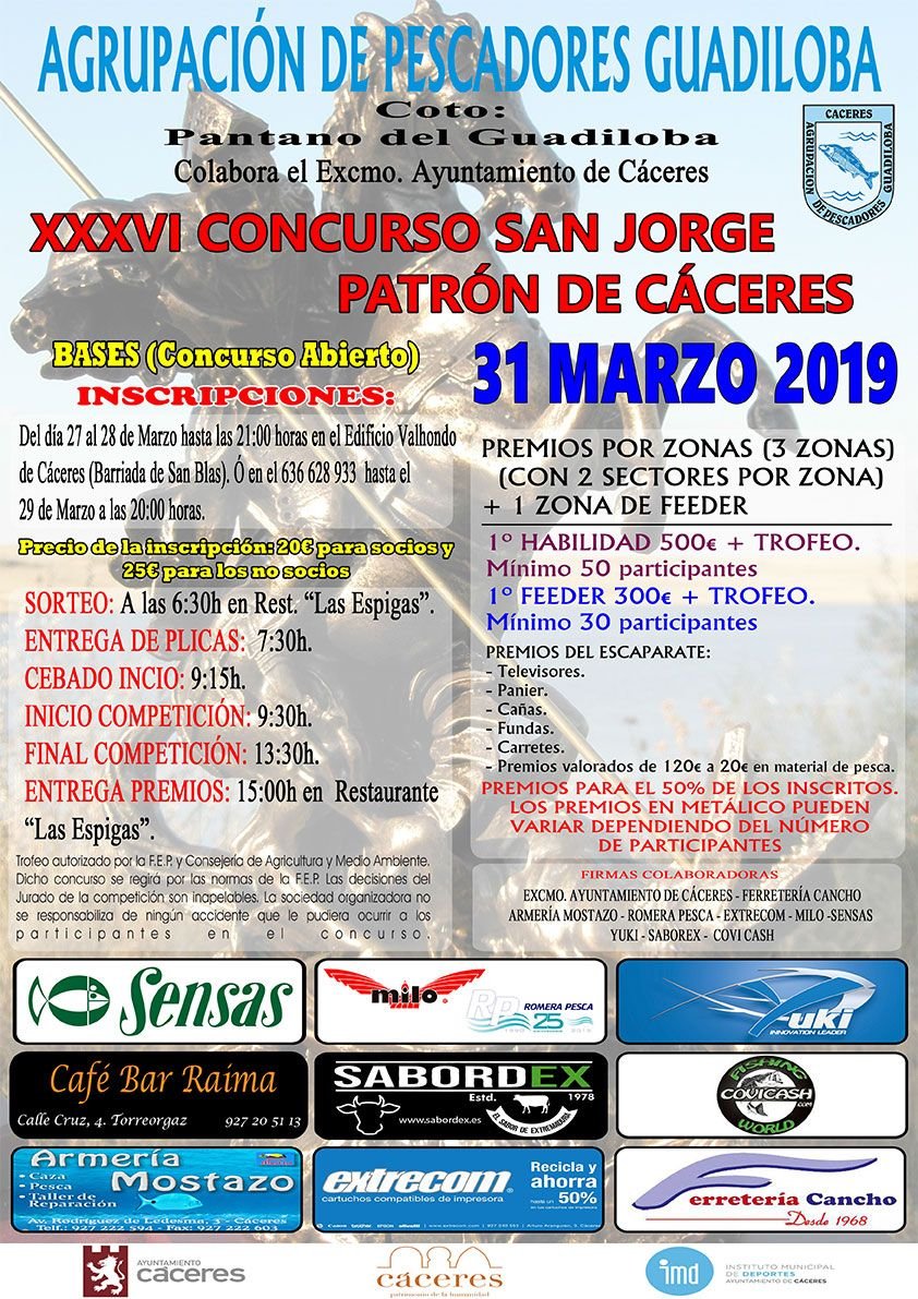 XXXVI Concurso de Pesca San Jorge