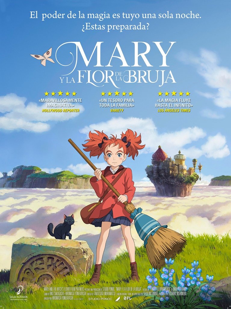 Cinema Aestas: “Mary y la flor de la bruja”
