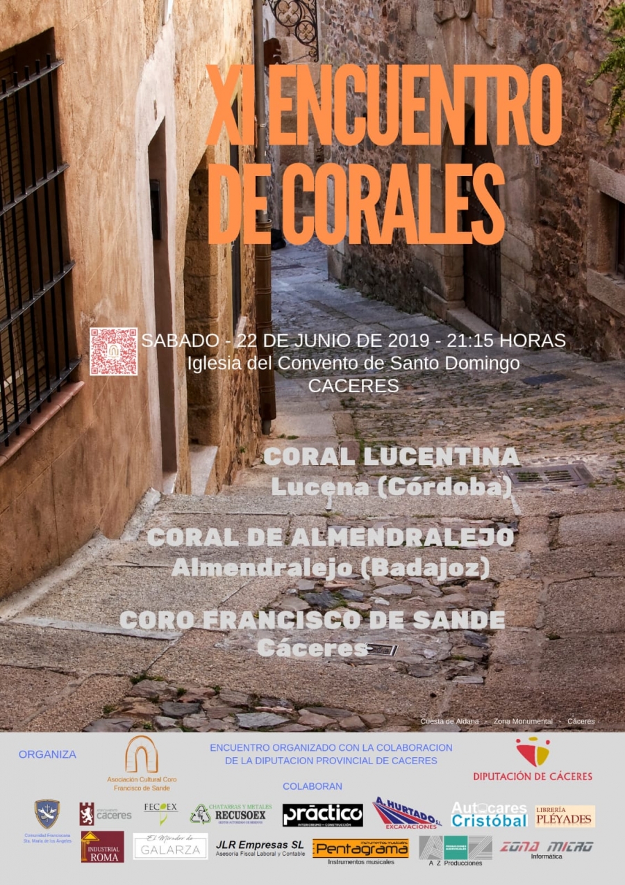 XI Encuentro de Corales organizado por el Coro “Francisco de Sande”
