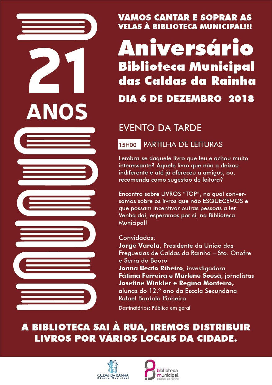 ANIVERSÁRIO DA BIBLIOTECA MUNICIPAL