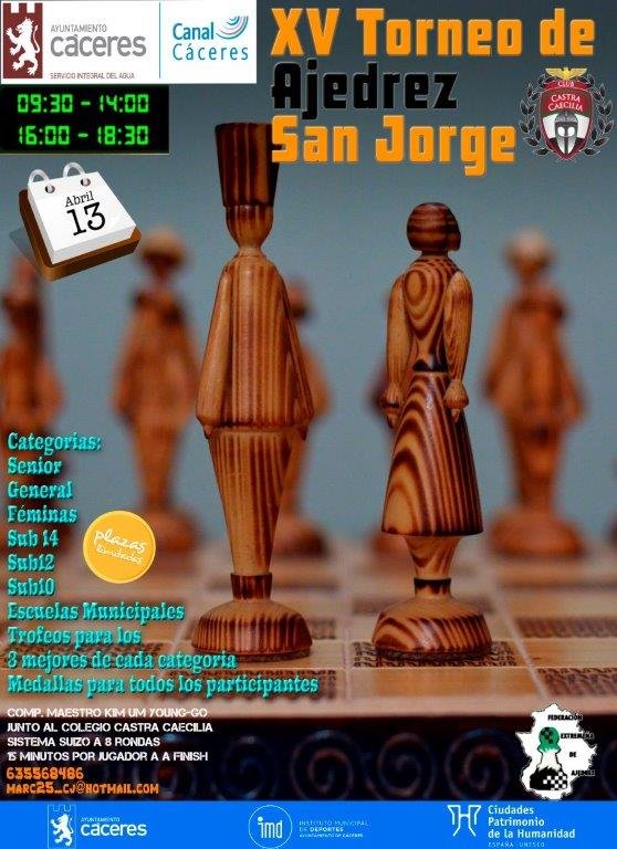 XV Torneo de Ajedrez San Jorge