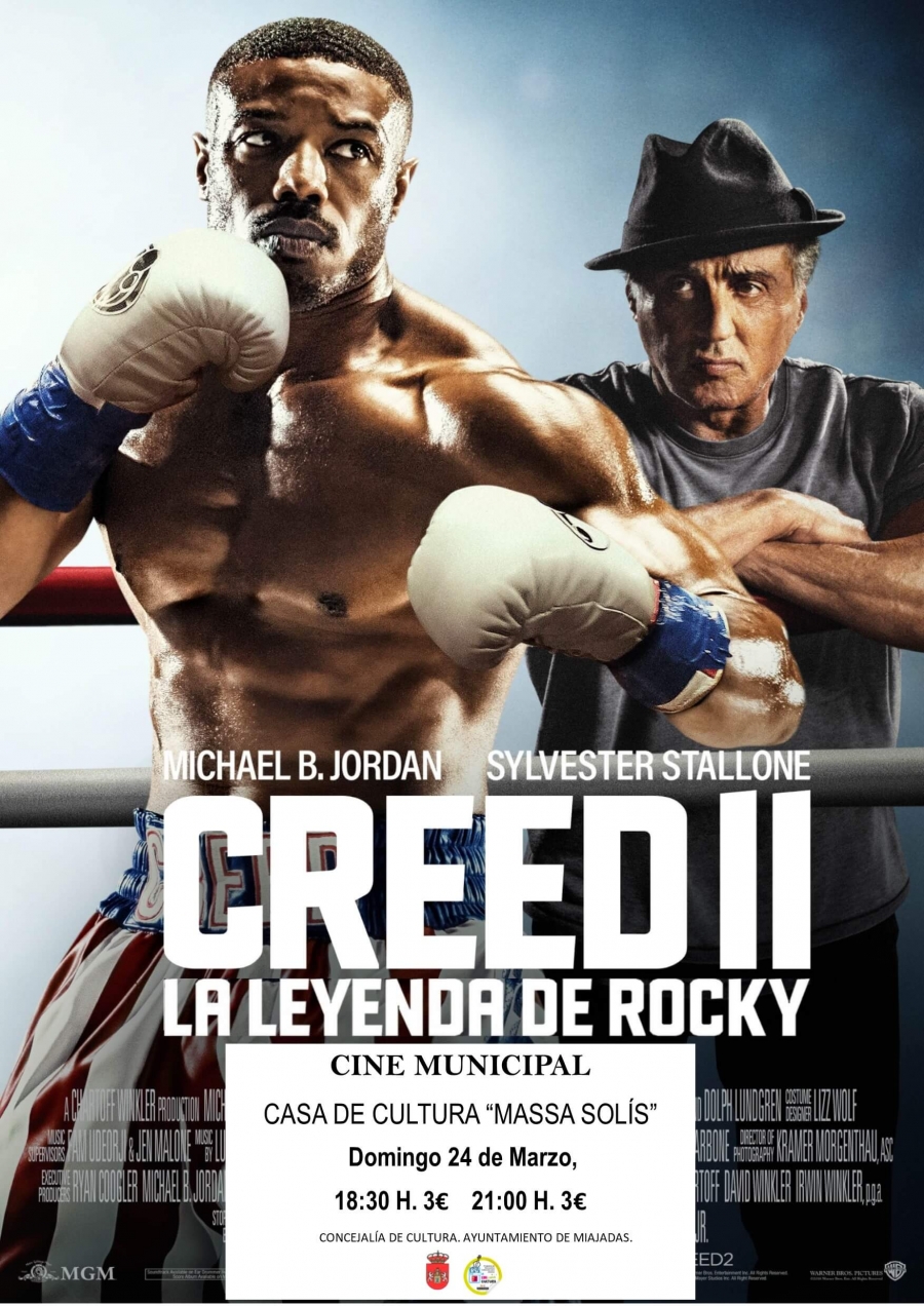 El cine municipal proyecta: “Creed II”