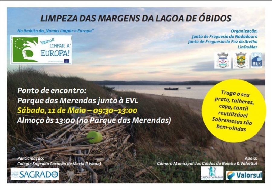 Limpeza das Margens da Lagoa de Óbidos
