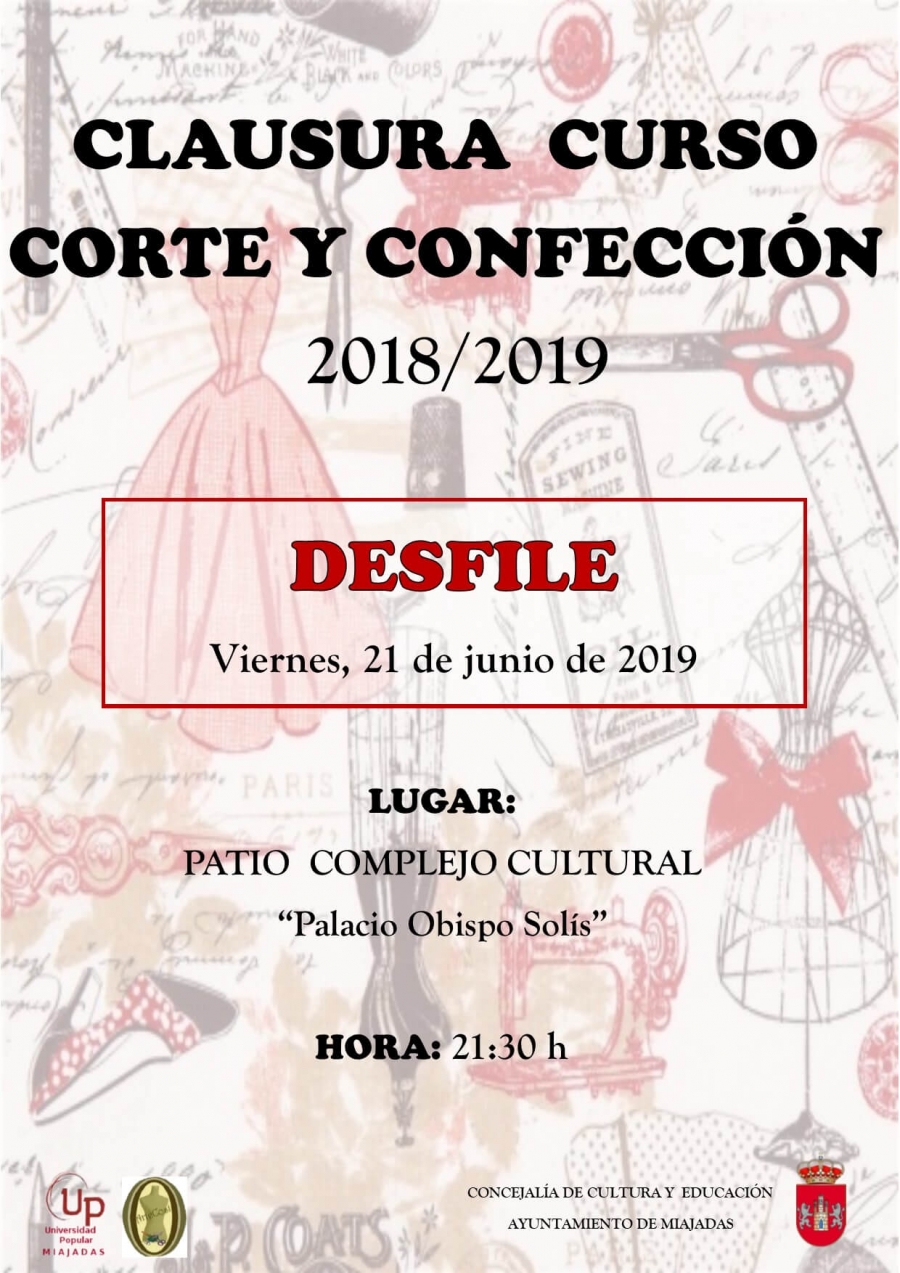 Clausura Curso Corte y Confección 2019