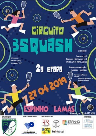 2ª etapa Circuito Squash