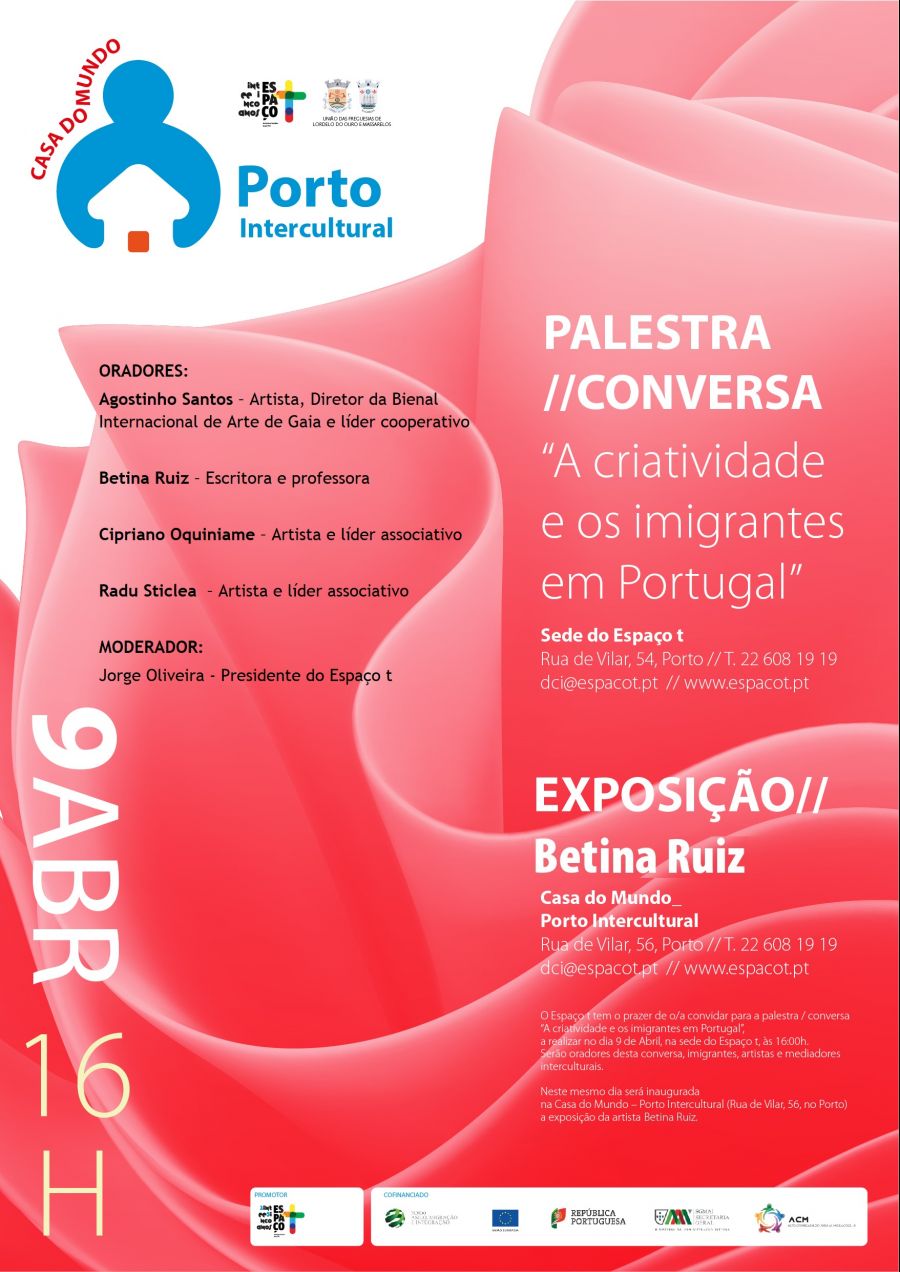 Conversa “A criatividade e os imigrantes em Portugal”
