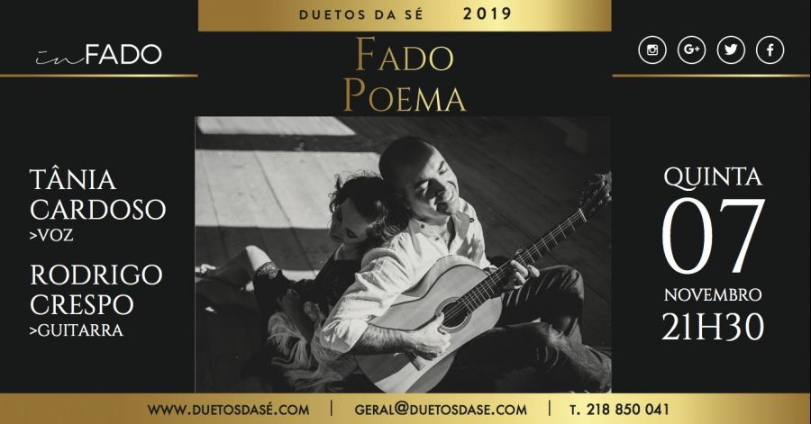 IN FADO – Fado Poema – Tânia Cardoso & Rodrigo Crespo